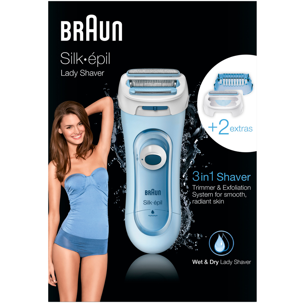 Braun Silk-epil LS5160 Silk and Soft Bodyshave Image 3