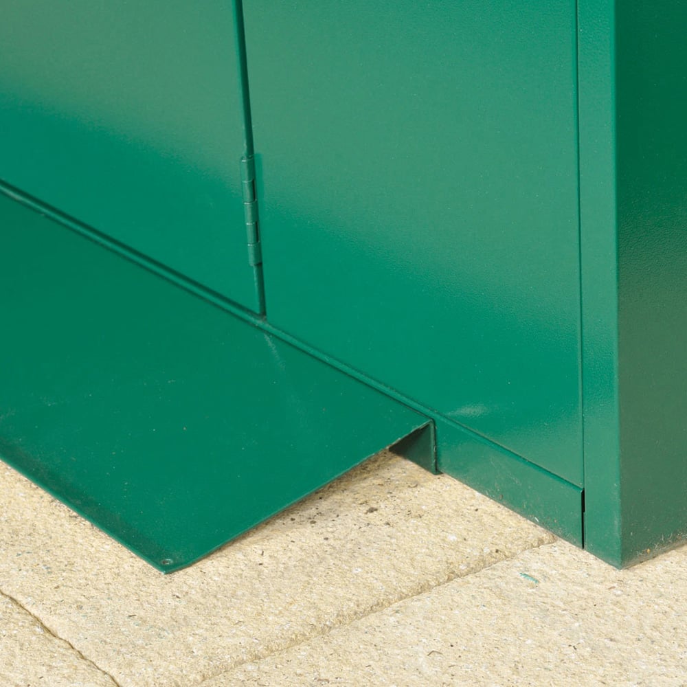 Asgard Flexistore 5 x 4ft Cream Apex Garden Shed Image 7