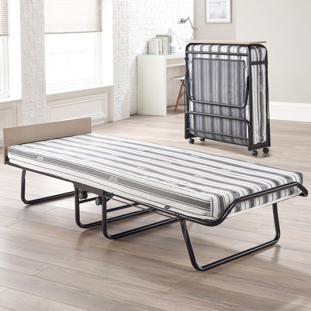 Jay-Be Supreme Single Automatic Folding Bed with Rebound e-Fibre Mattress Image 1