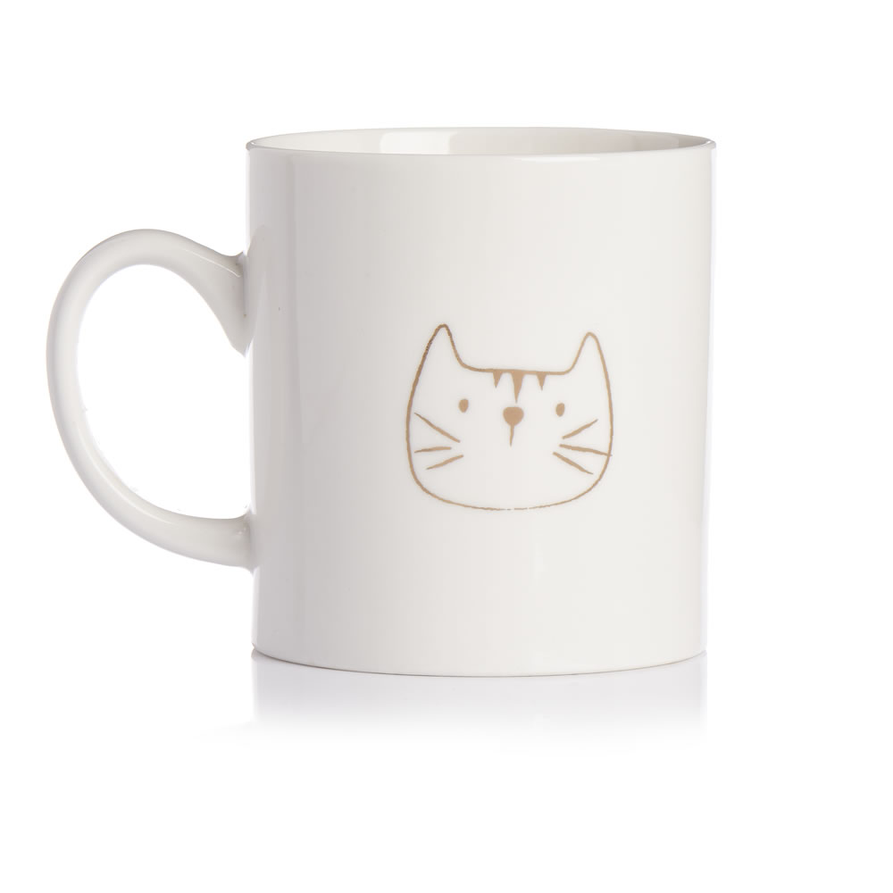 Wilko Cat Mug Wilko