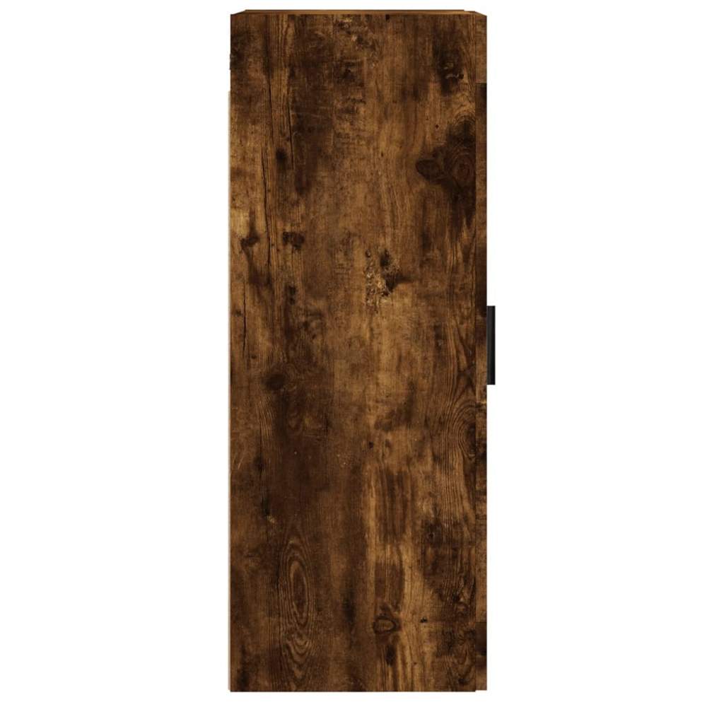 vidaXL Single Door Smoked Oak Wall Mounted Cabinet Image 8