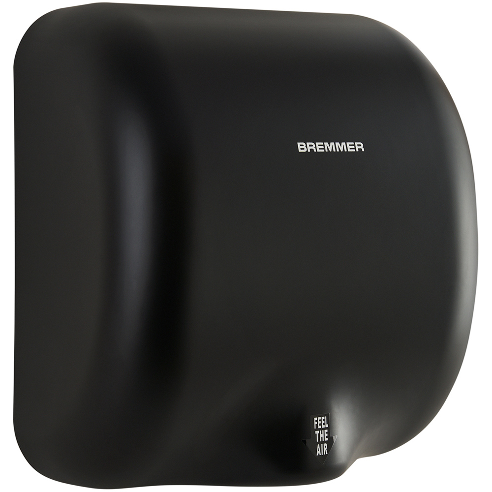 Bremmer Generic Turbo Black Hand Dryer Image 1