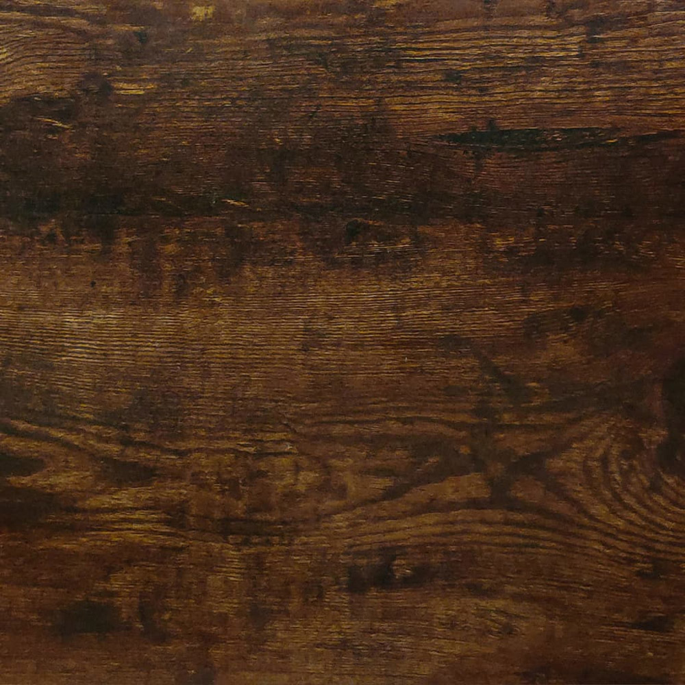 vidaXL 2 Door 2 Shelf Smoked Oak TV Cabinet Image 7