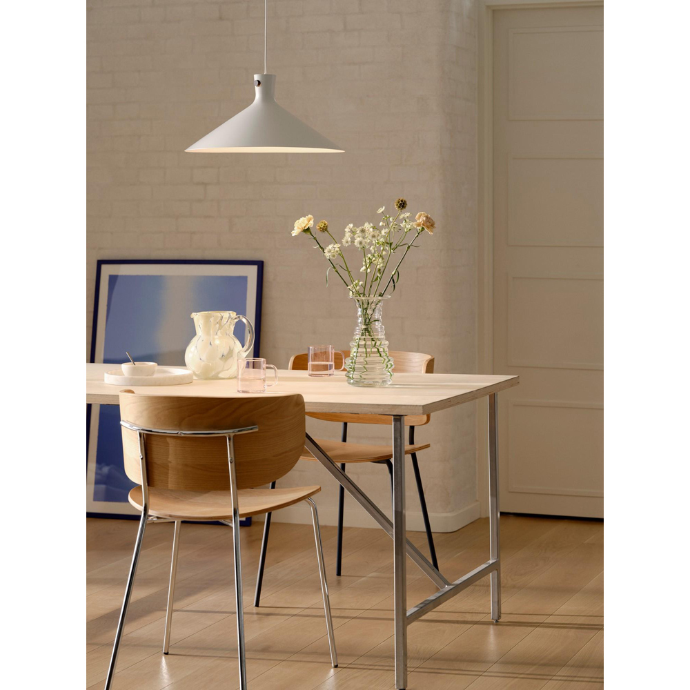Nordlux Dorina 45 E27 White Pendant Light Image 2