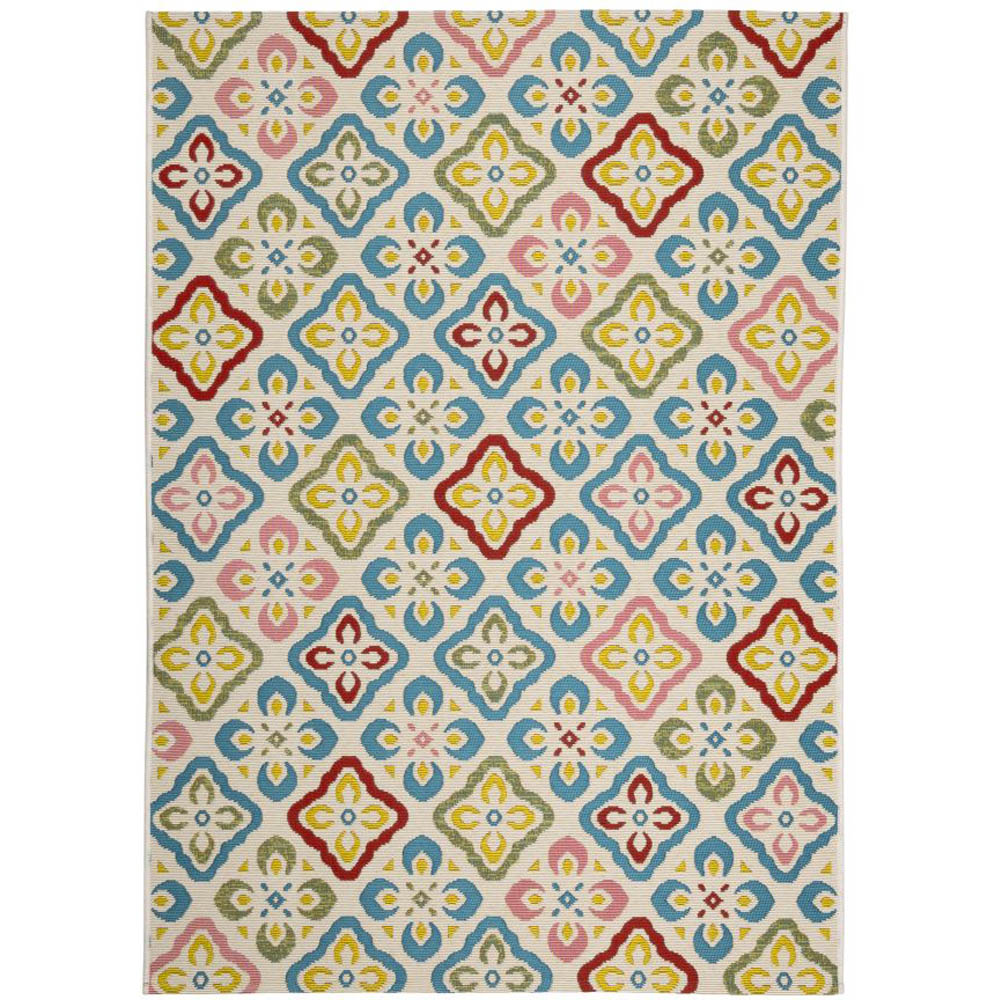 Homemaker Tropico Multicolour Tile Rug 160 x 230cm Image 2