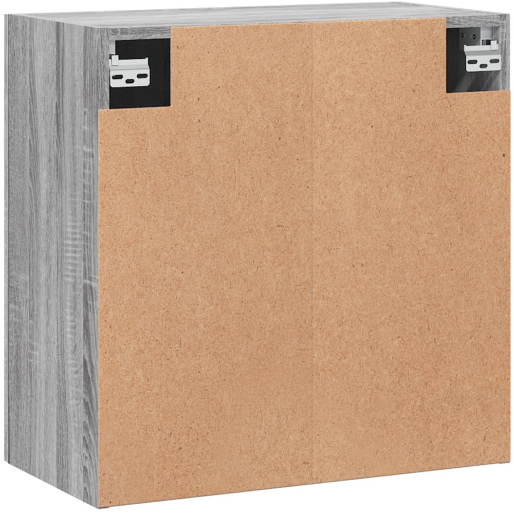 vidaXL 2 Door Grey Sonoma Oak Wall Cabinet Image 8