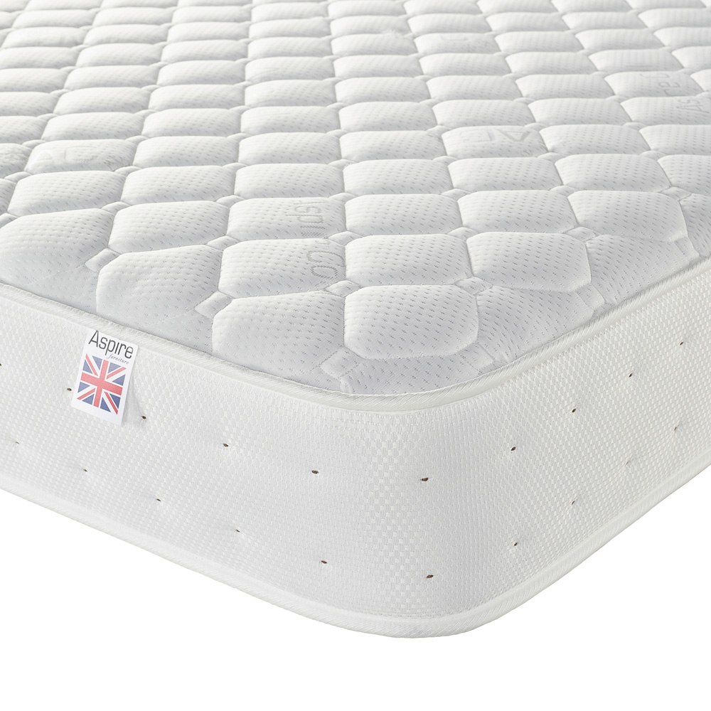 Aspire Furniture Single Quad Layer Pro Hybrid Eco Foam Mattress Image 3