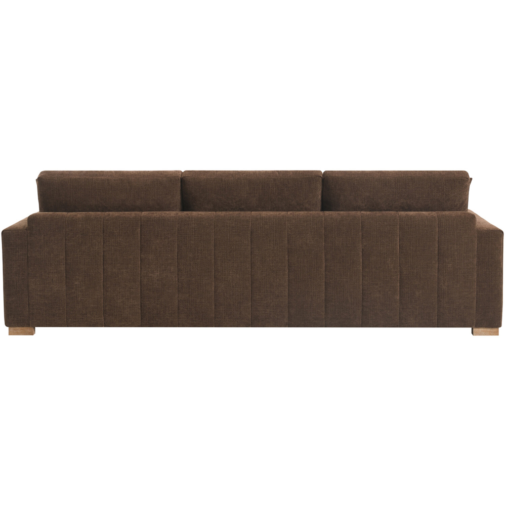 Arden Sofa Brown 3 Seater Image 5
