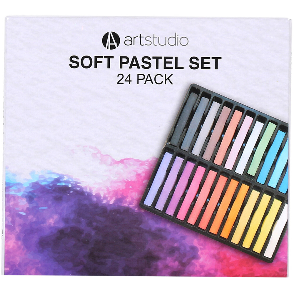 Art Studio Soft Pastel 24 Pack Image 1