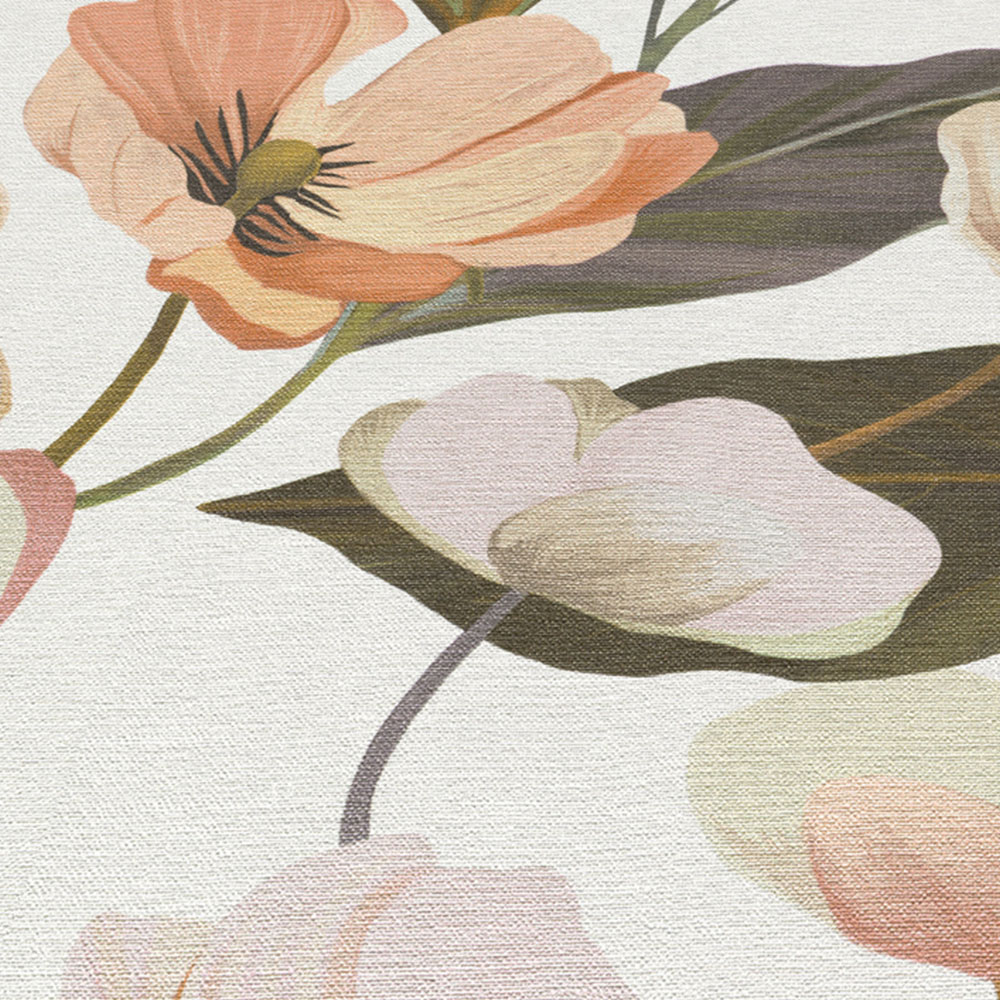 Erismann Fairy Blossom Apricot Wallpaper Image 3