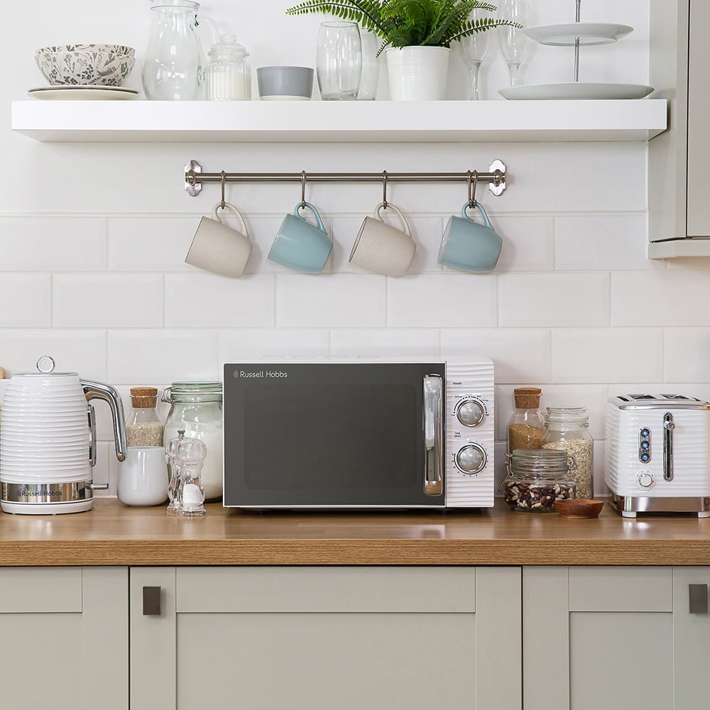 Russell Hobbs Inspire RHM1731 White 17L Microwave Image 6