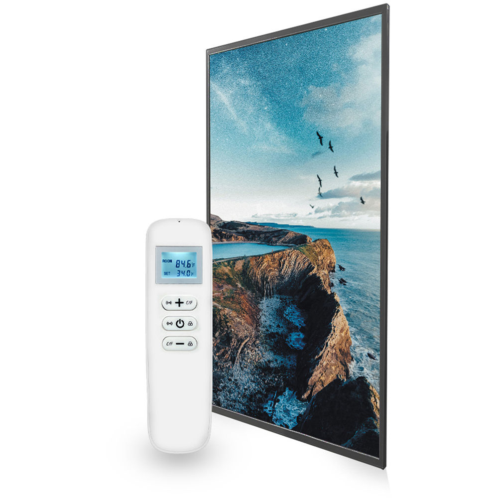 Mirrorstone Nexus Mystical Lagoon Image Wi-Fi Infrared Heating Panel 700W 595 x 1195mm Image 3