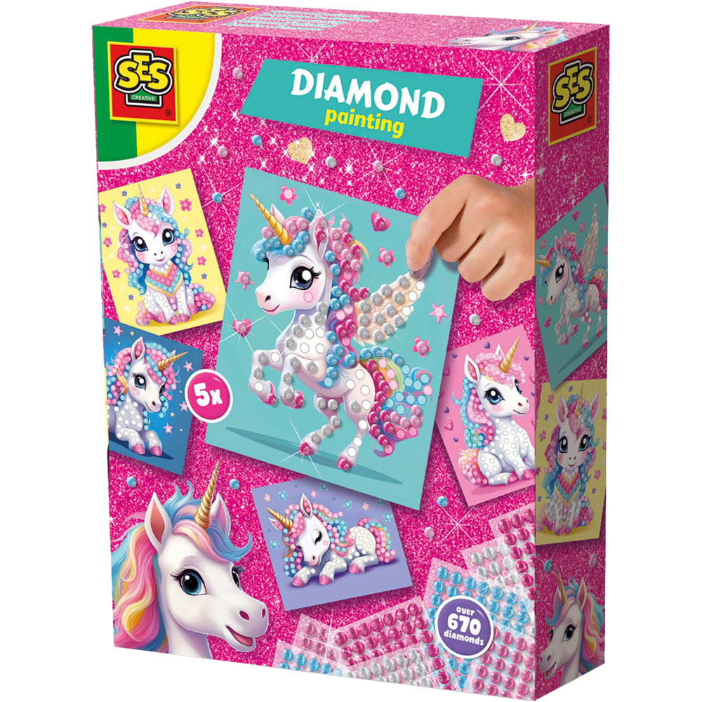 SES Creative Unicorn Diamond Painting Kit Image 1
