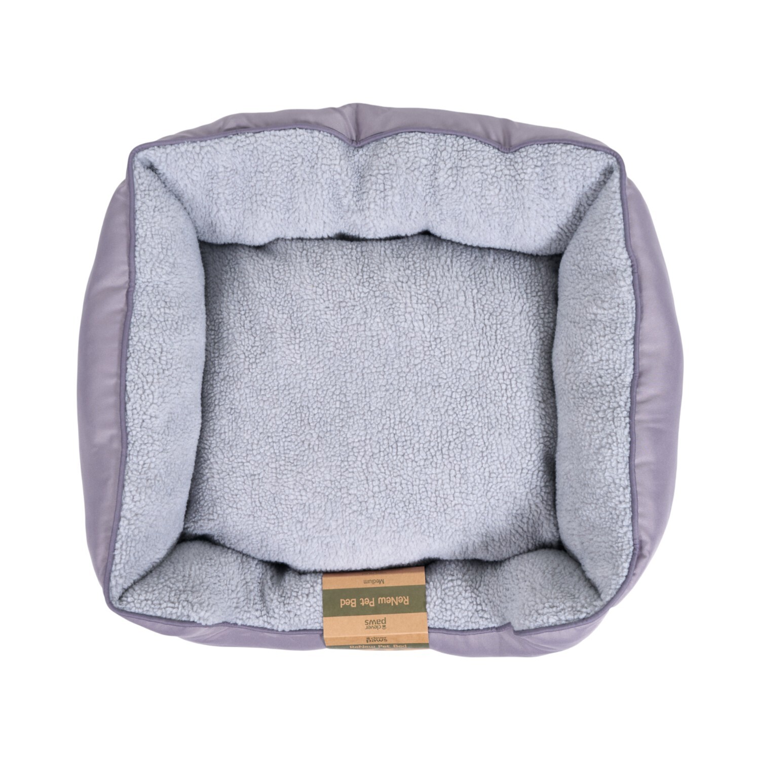 ReNew Pet Bed Grey Medium Image 2