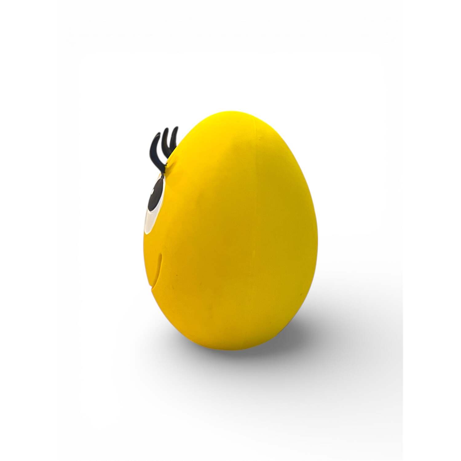 Totally Pawsome OVO XL Yellow Squeaky Egg Dog Toy Image 3