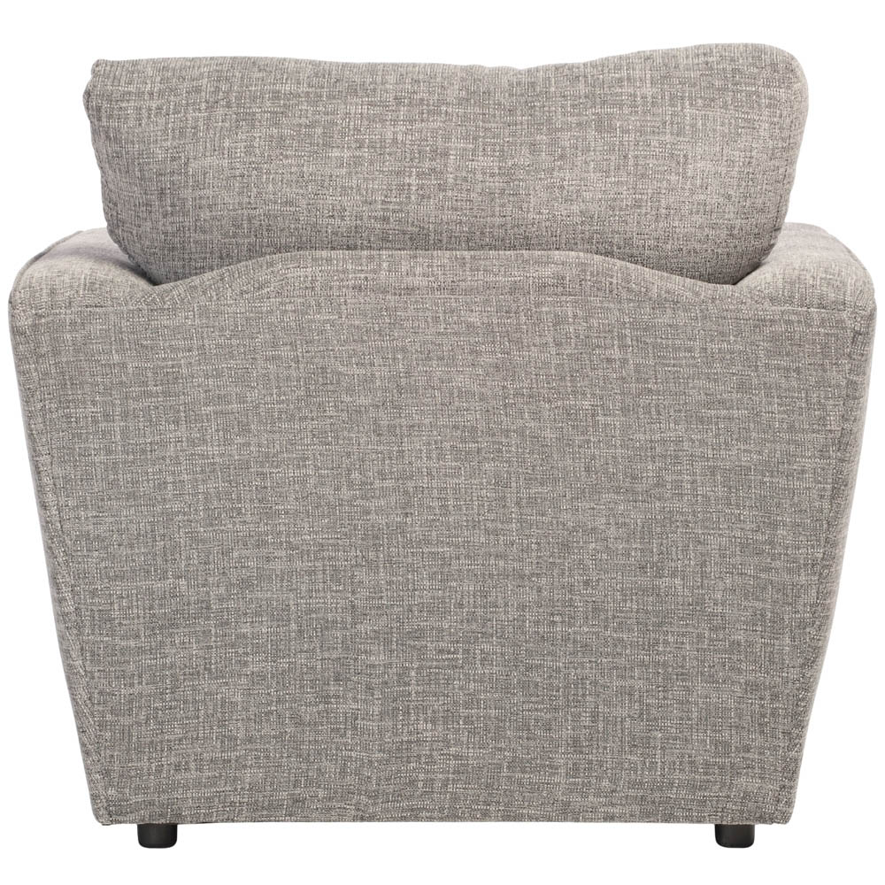 Desser Furniture Richmond Charcoal Linen Chair Image 5