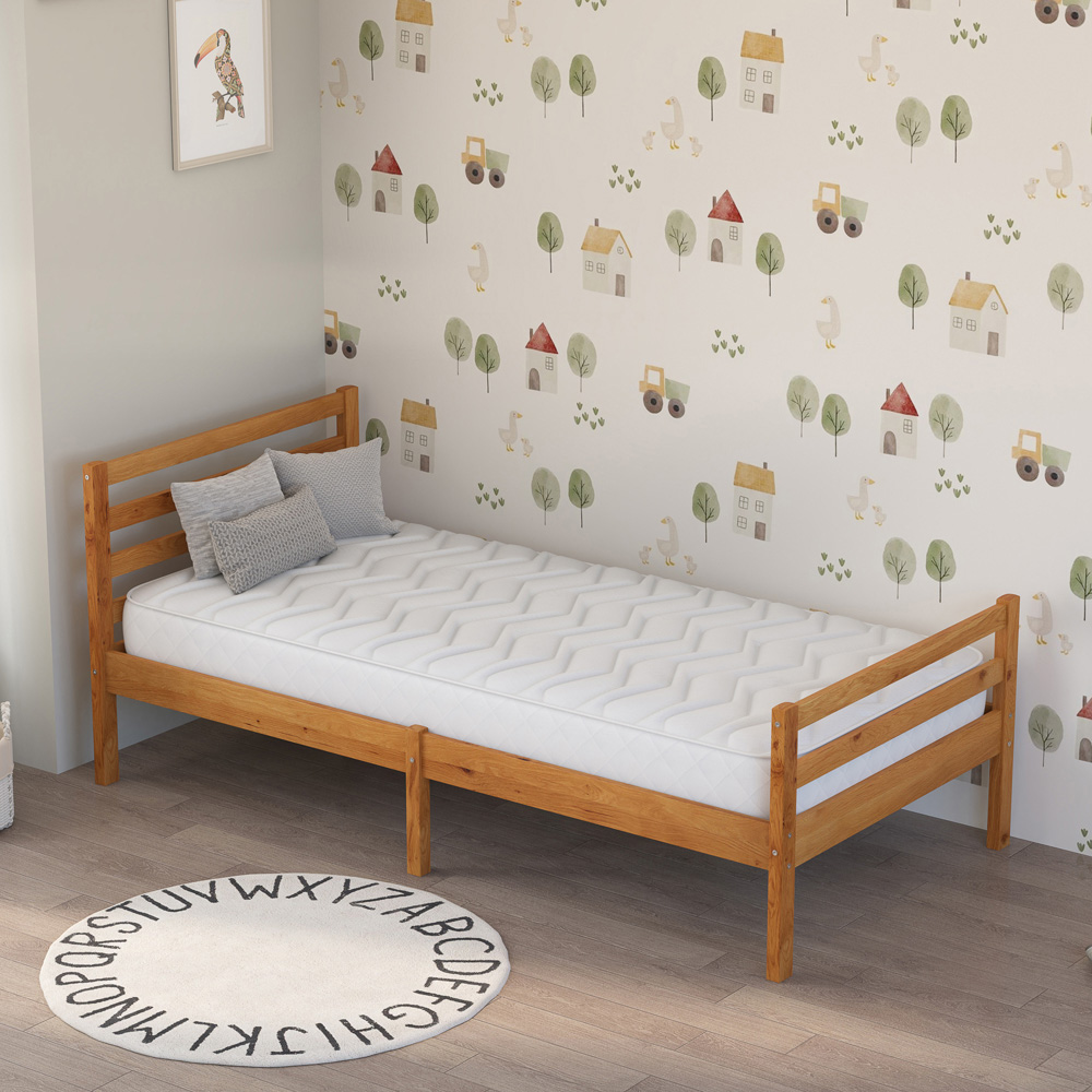 Aspire Kids Single OEKO TEX Fabric Breathable Foam Free Mattress Image 2