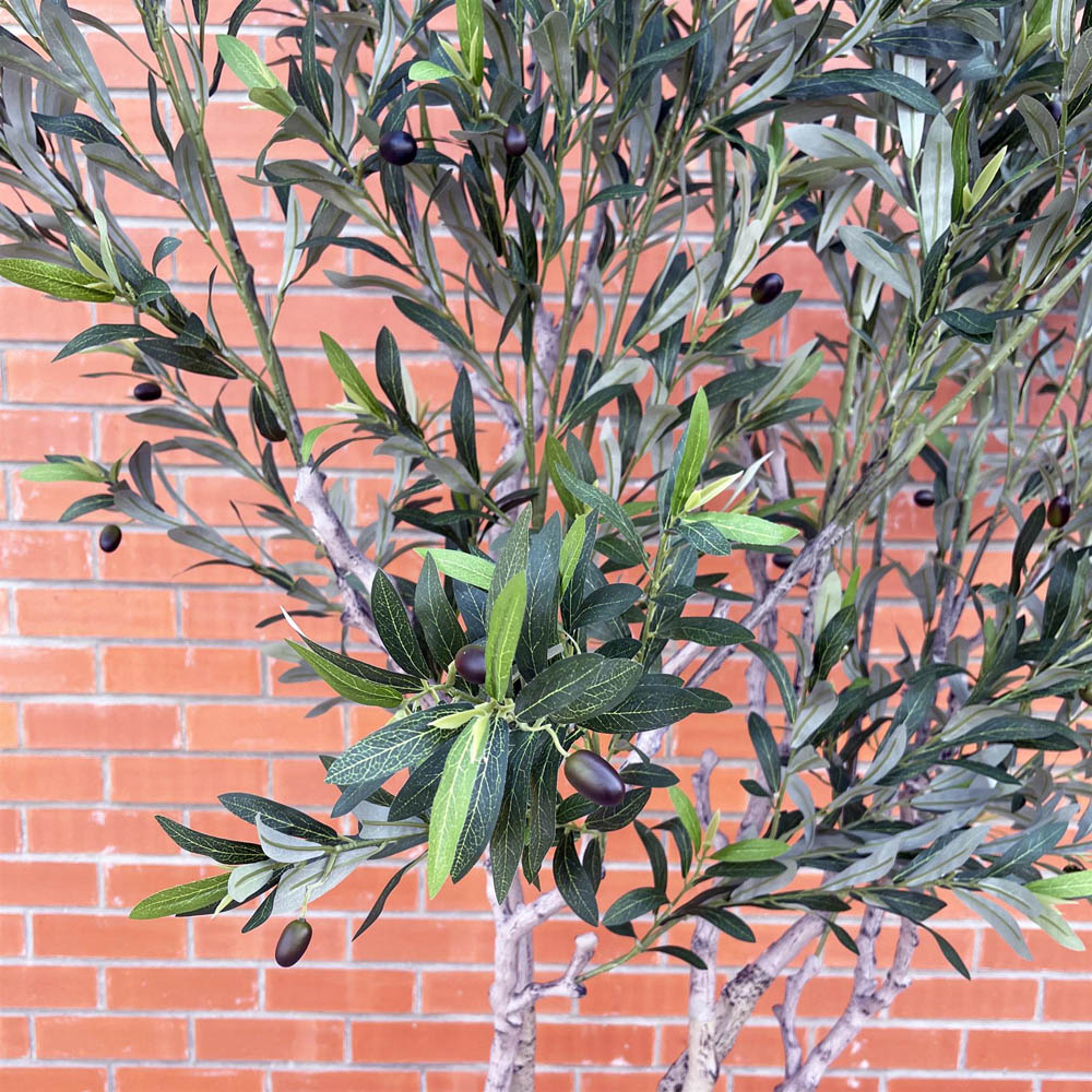 Leaf Artificial Olive Tree in Pot 8ft Image 5