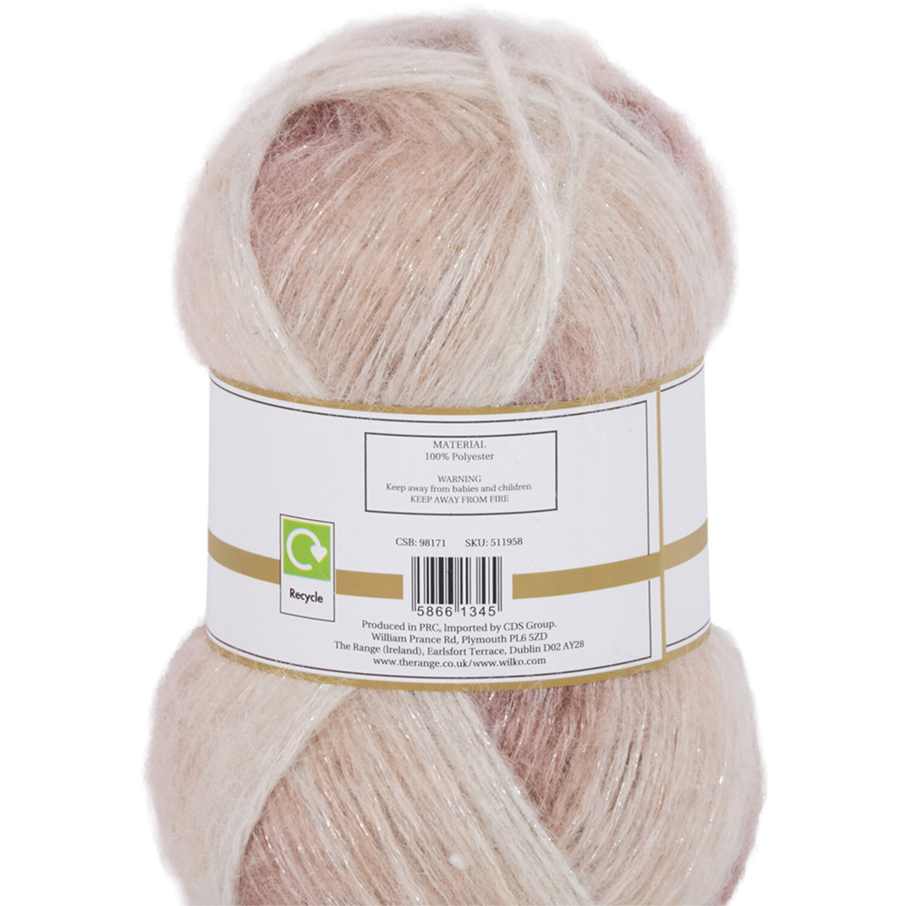 Multicolour Metallic Sheen Yarn Neutral Image 2