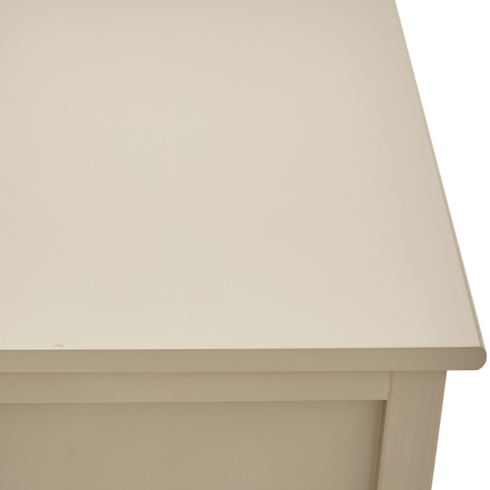 Palazzi 2 Drawers Clay Wide Bedside Table Image 6