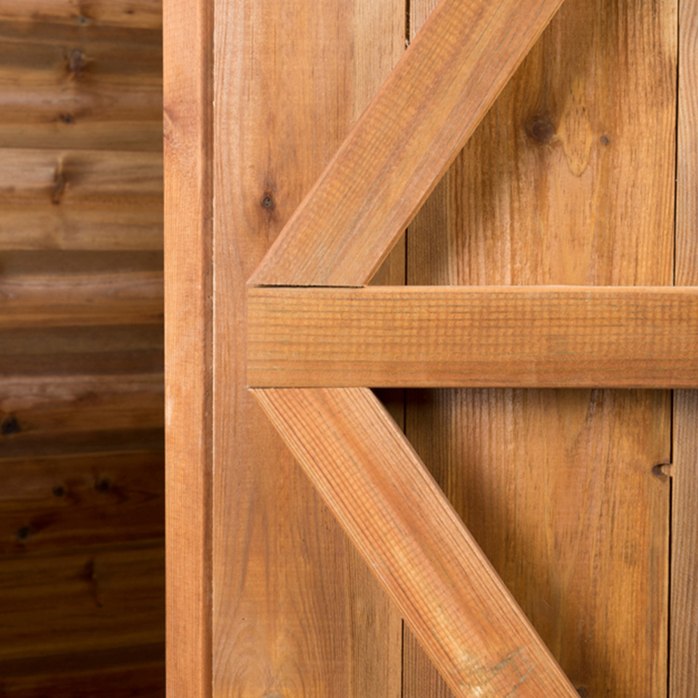 Empire Sheds 6 x 20ft 2 Door Dipped Treated Tongue and Groove Apex Potting Shed Image 4