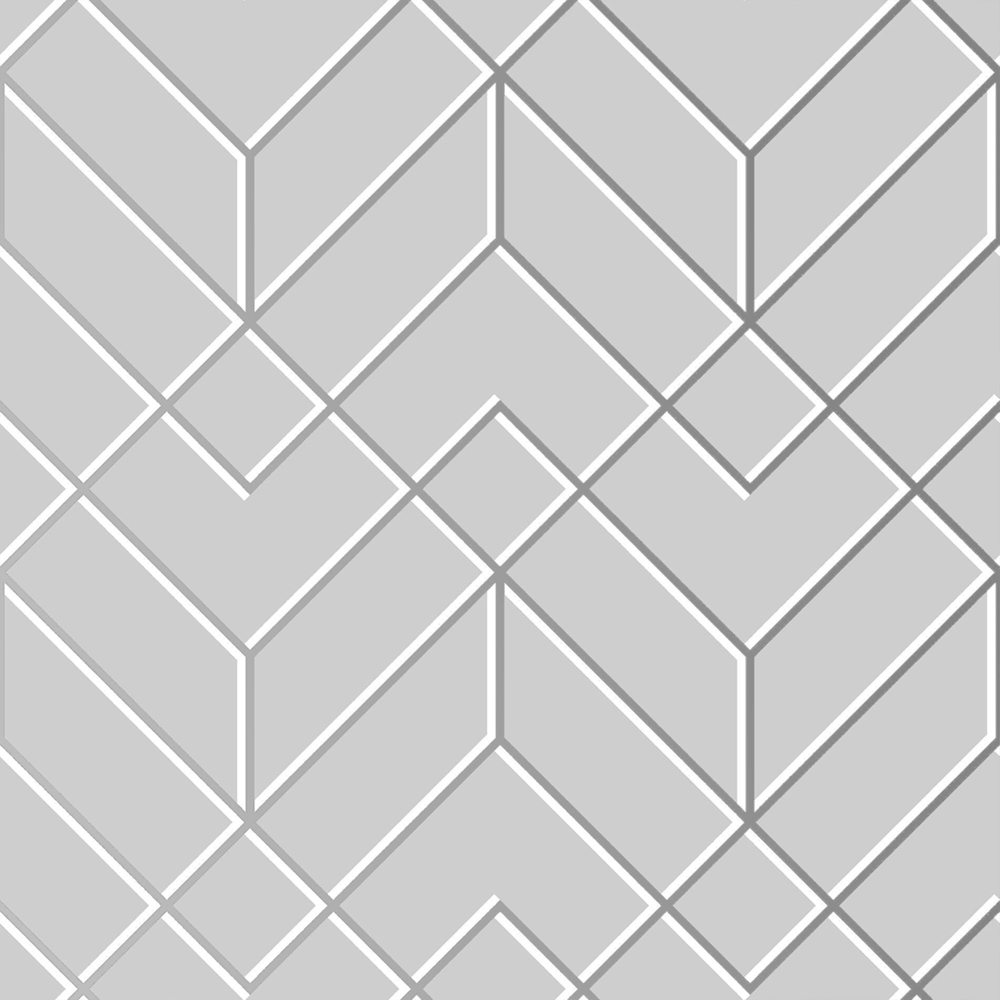 Sublime Losanges Filaires Gris Et Silver Wallpaper Image 1