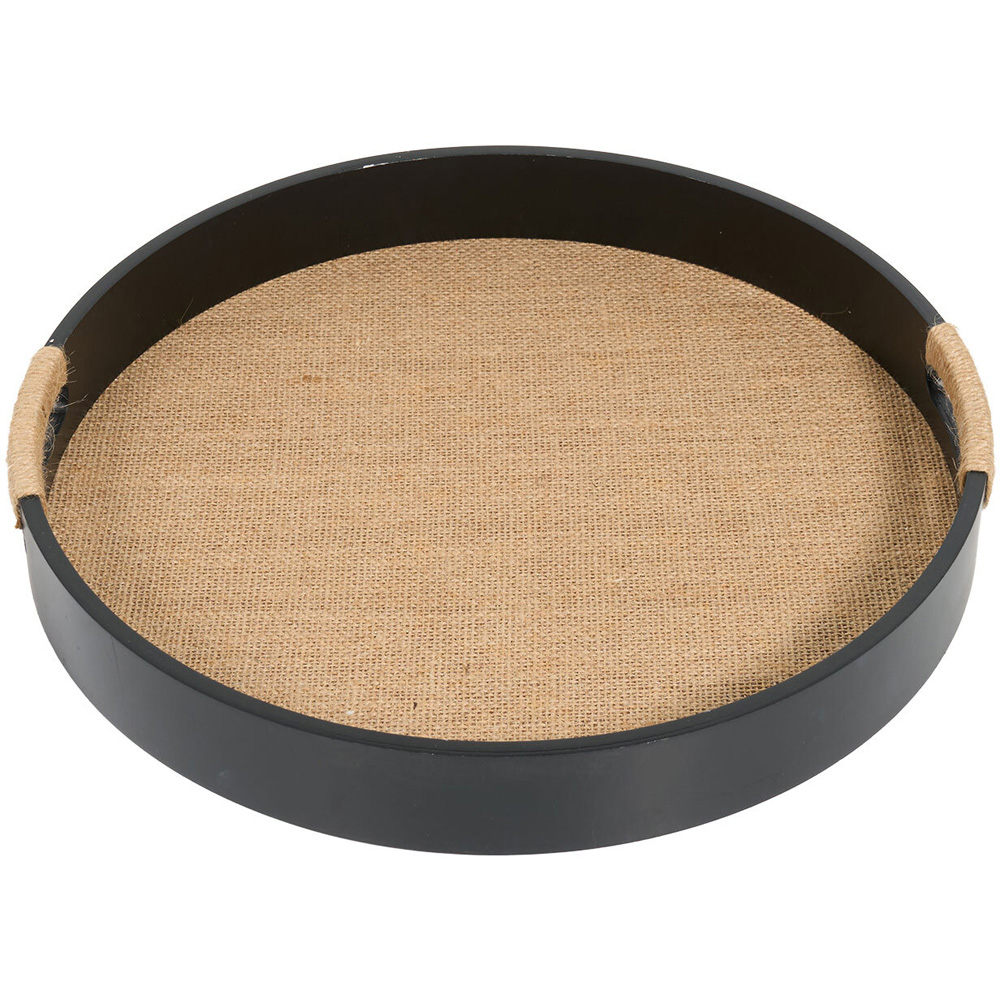 Rope Tray Black Image 2
