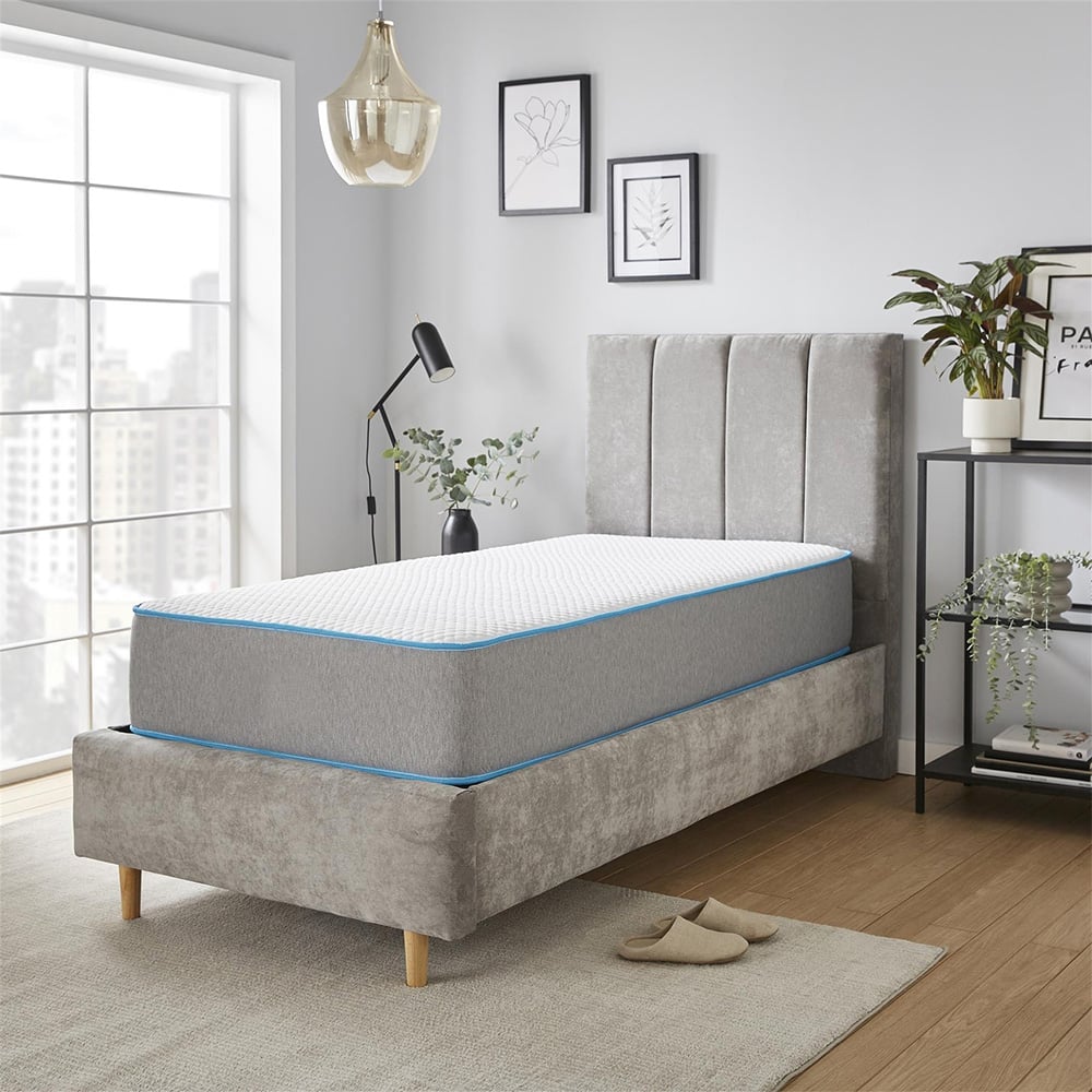 Starlight Beds European Small Single Bubble Hybrid Memory Foam Layer Spring Mattress Image 2