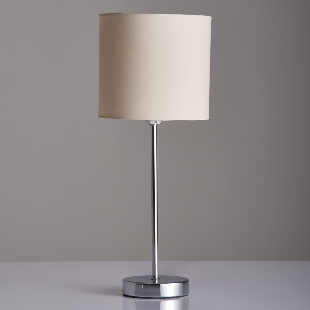 Wilko Milan Parchment Table Lamp Image 1