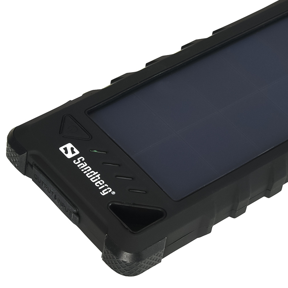 Sandberg Black Outdoor Solar power bank 16000mAh Image 2