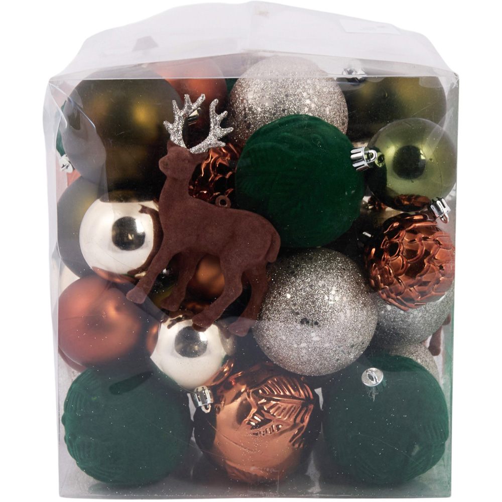 Pack of 50 Amber Charm Baubles Image 4