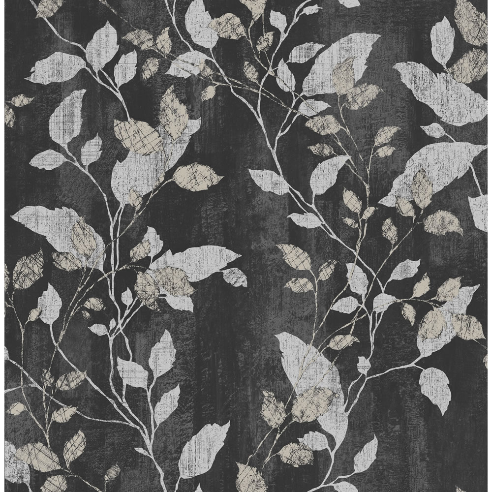 Graham & Brown Boutique Wallpaper Vermeil Charcoal and Copper Image 1