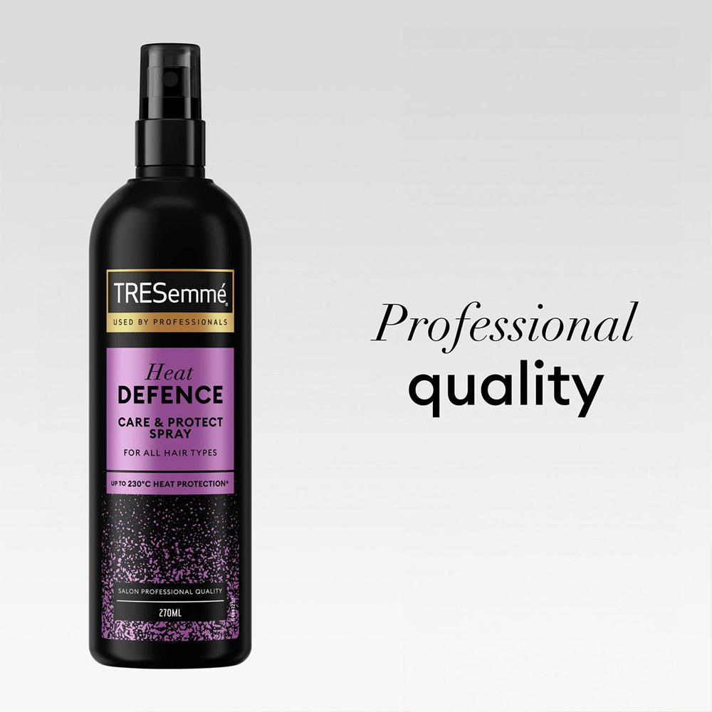 Tresemme Heat Defence Care and Protect All Hair Types Hair Spray 270ml 3 Pack Image 2