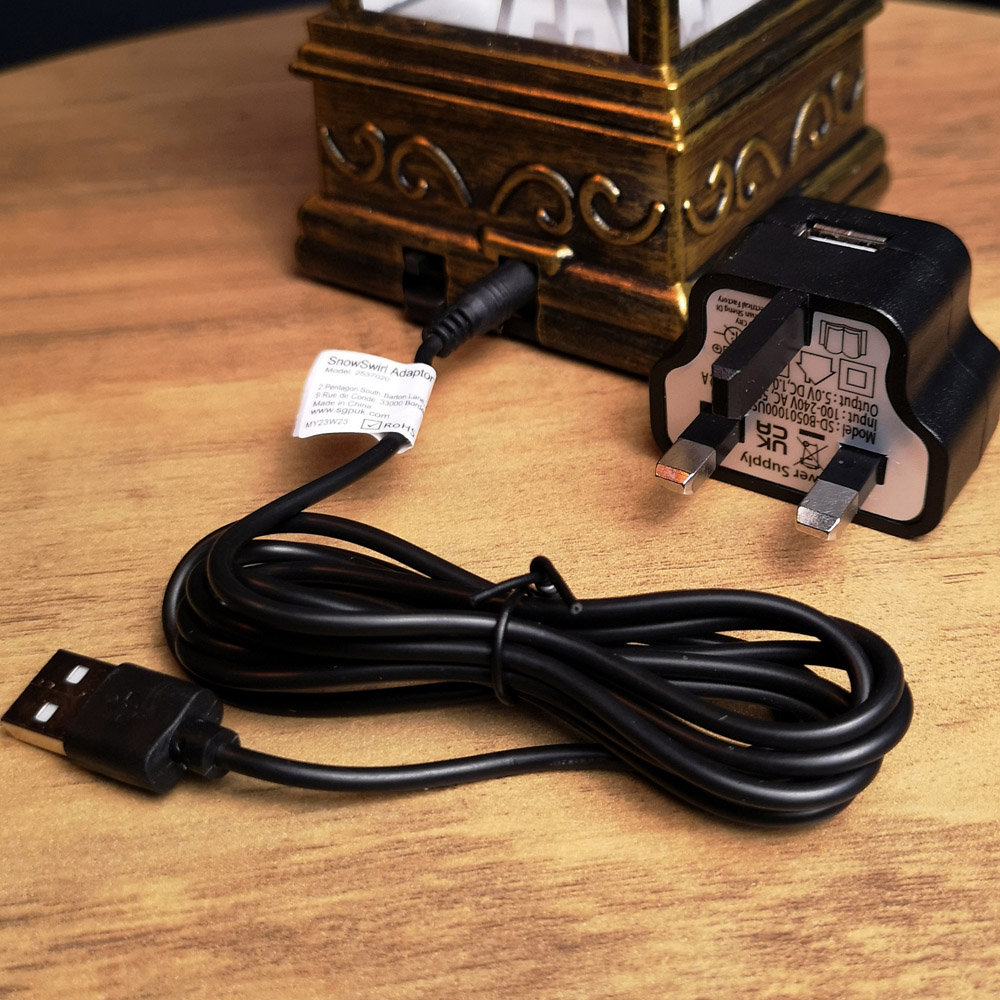 Samuel Alexander Black USB Adaptor Plug 1.5m Image 7