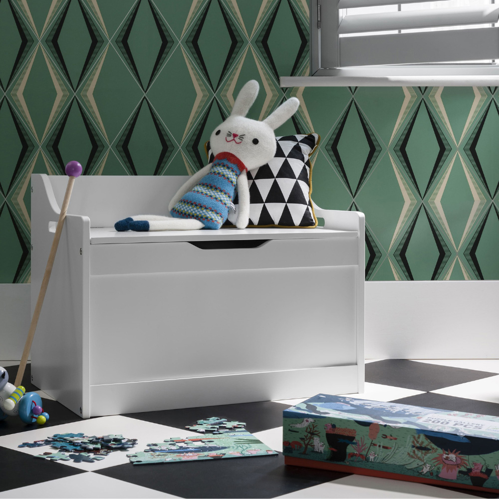 Noa and Nani Lola White Toy Storage Organiser Image 6