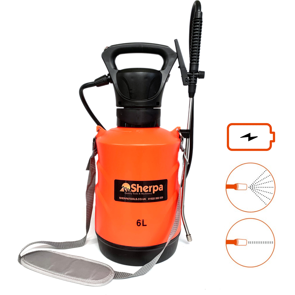 Sherpa SX LIS06B Cordless Sprayer 6L Image 2
