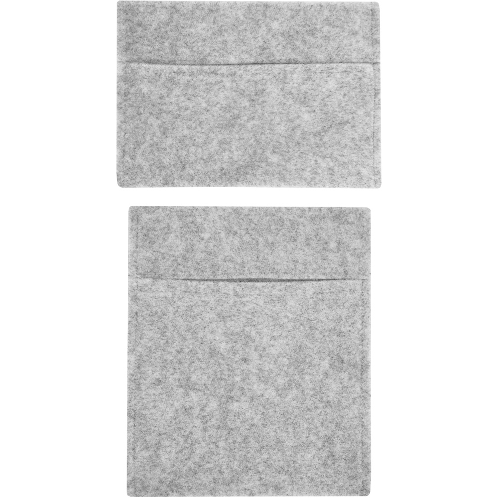 Monster Shop Silver Grey Storage Pouches 2 Pack Image 1