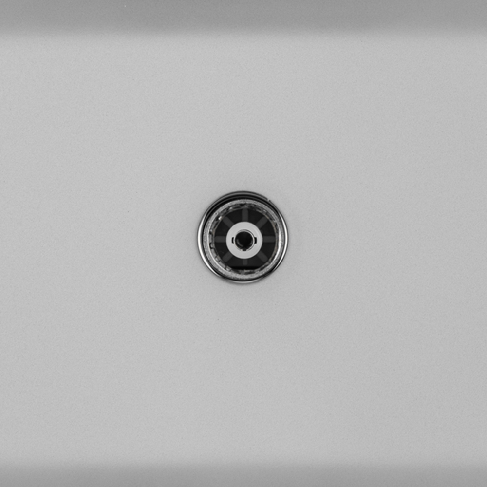 Trendi Switch 1 Gang Female Brushed Steel Co-Axial Television Socket Image 2