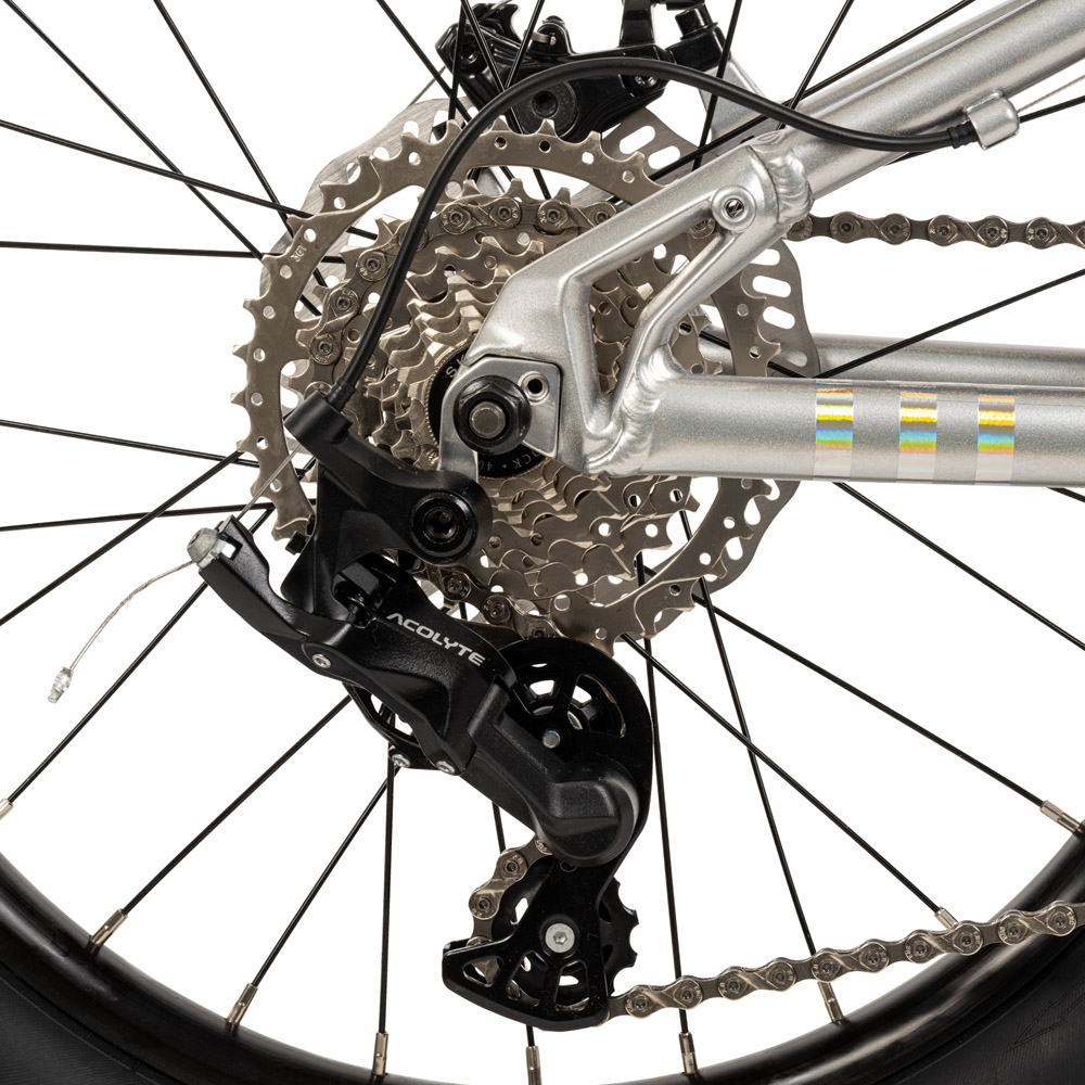 Batch 20inch Kids Mountain Bike, Silver, 6 to 9 year olds Image 8