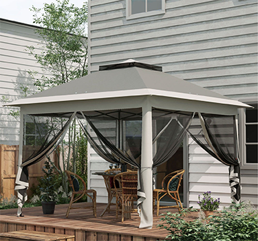 Outsunny pergolas parasols garden shades gazebos
