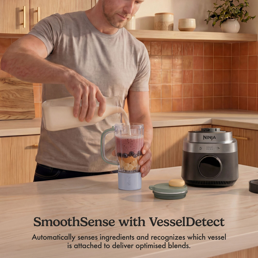 Ninja CrushBOSS LB301UKBK 2-in-1 Onyx 2.1L Blender Duo with BlendBOSS Tumbler Image 8