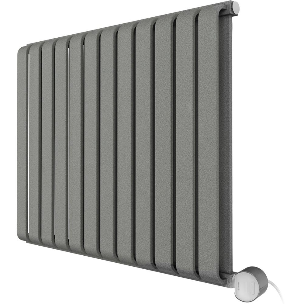 Terma Warp-Room E Wi-Fi Salt n Pepper Electric Radiator 800W 630 x 785mm Image 1