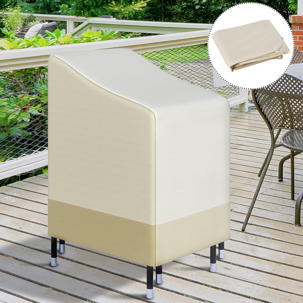 Outsunny Cream Outdoor Patio Furniture Cover 15 x 90 x 70cm Image 2