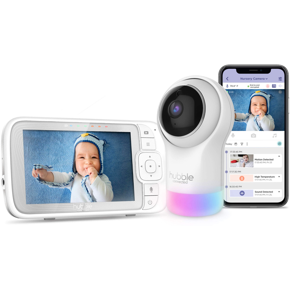 Hubble Nursery Pal Glow Plus Baby Monitor Image 2