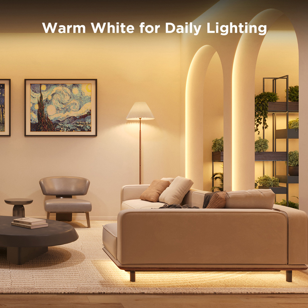 Govee RGBICW LED Smart Strip Light 5m Image 4