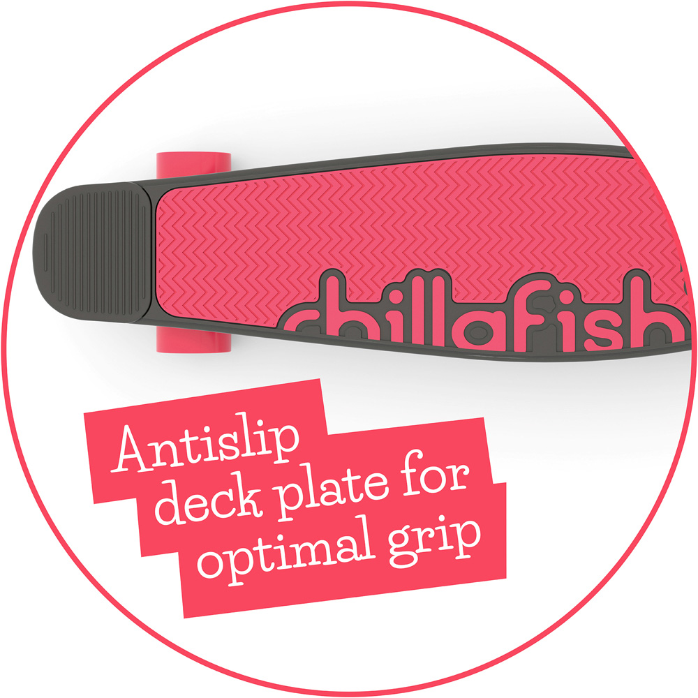 Chillafish SkatieSkootie 2 in 1 Coral 4 Wheel Skateboard Image 5