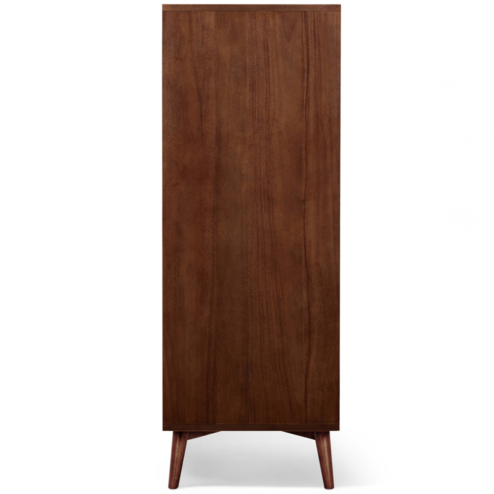 Teamson Home Tremolo 5 Drawer Walnut Dresser Image 4
