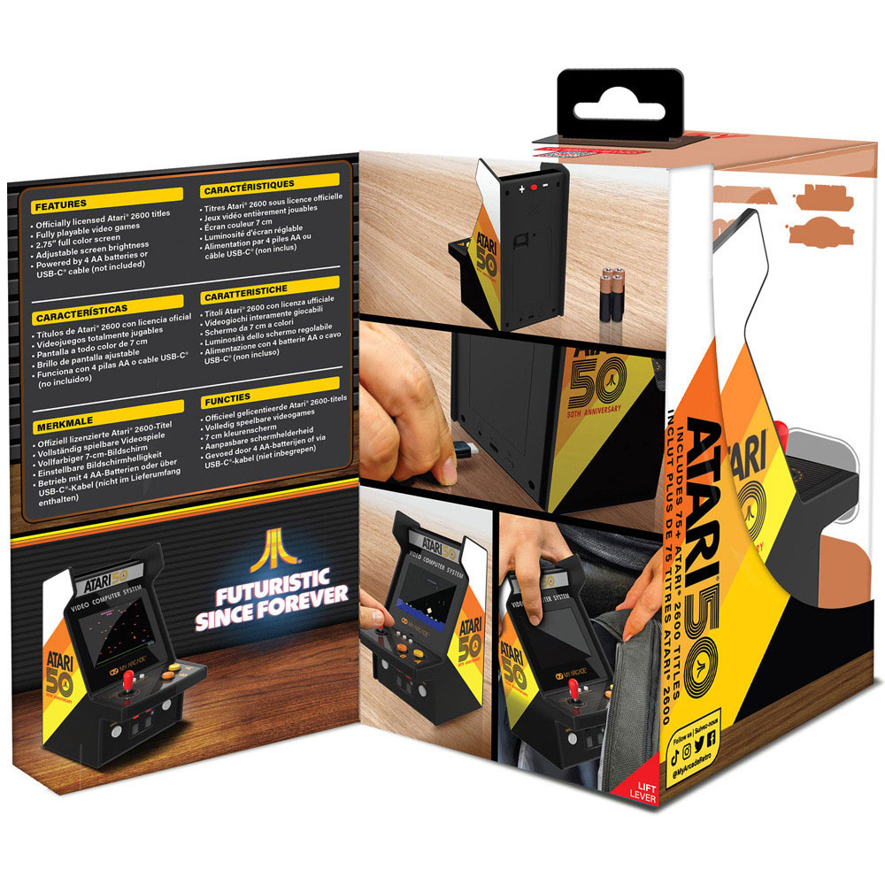 My Arcade 100 Game Atari Retro Micro Player Gaming System Image 7