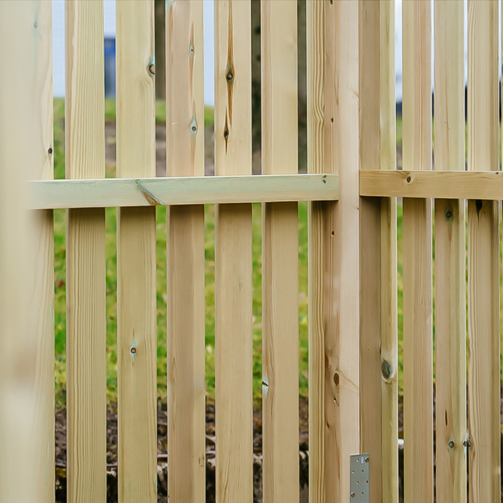 The Garden Village Whalley Commercial Euro 660L or 1100L Wheelie Bin Shed Image 4