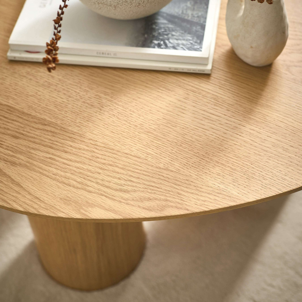 Julian Bowen Anya Warm Oak-Effect Coffee Table Image 6